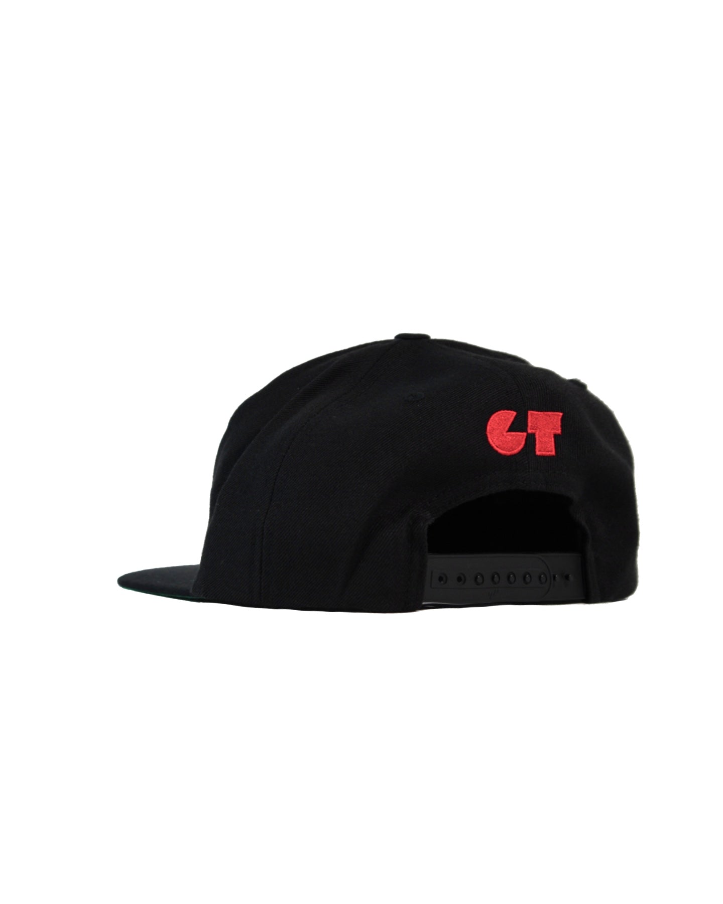 Embroidered Snapback Black/Red