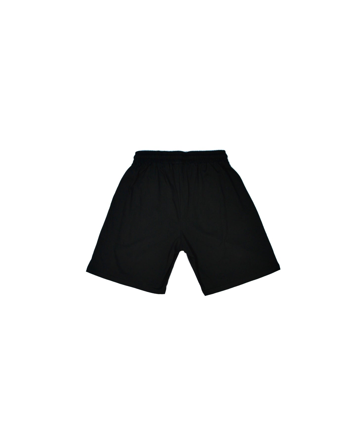 Black White Comfy Zip Shorts
