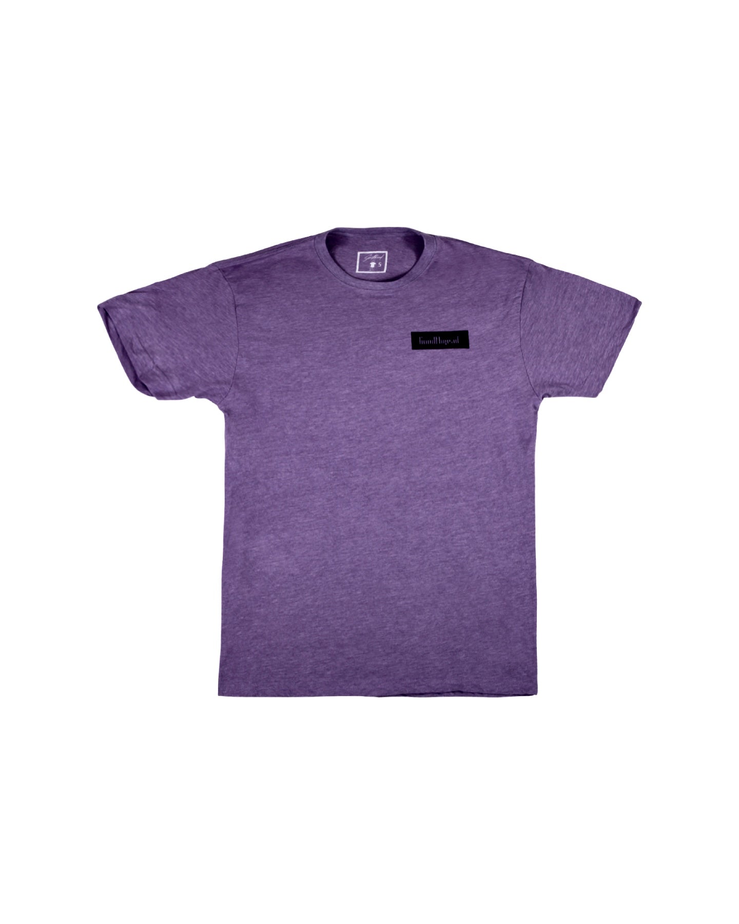 Purple Corner Logo Tee