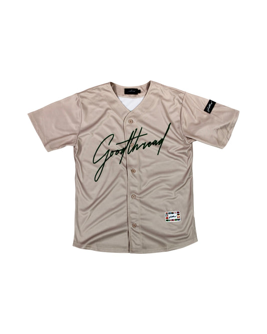 Baseball Jersey Brown/Green