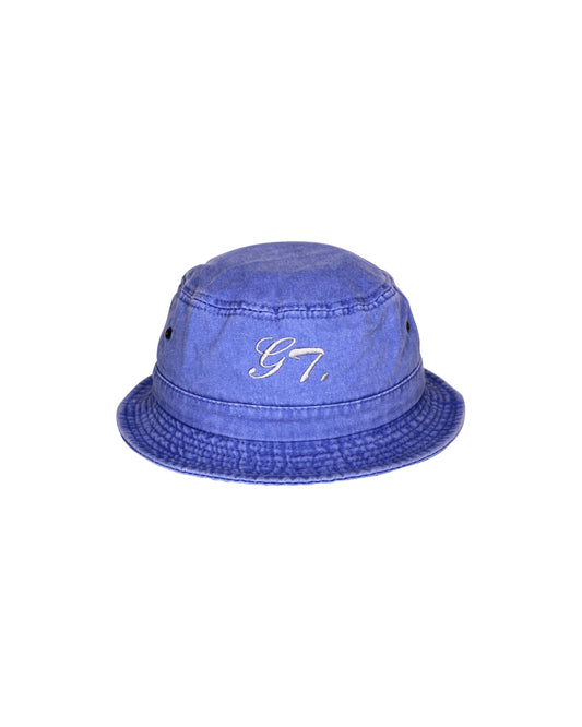 GT Embroidered Bucket Hat Blue